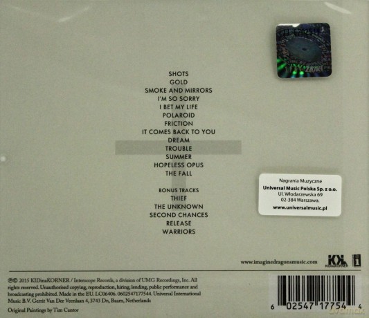 Imagine Dragons: Smoke + Mirrors (Deluxe Edition) [CD]