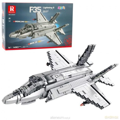 Klocki konstrukcyjne myśliwiec F-35 Lightning II [KLOCKI]