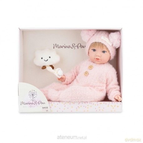 Lalka hiszpańska Alina z maskotką chmurką 45cm