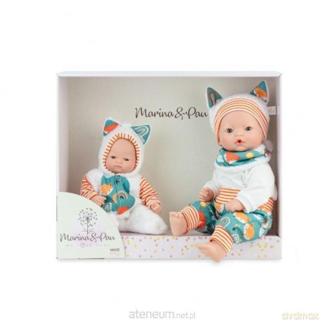 Lalki hiszpańskie Little Family 40cm i 26cm