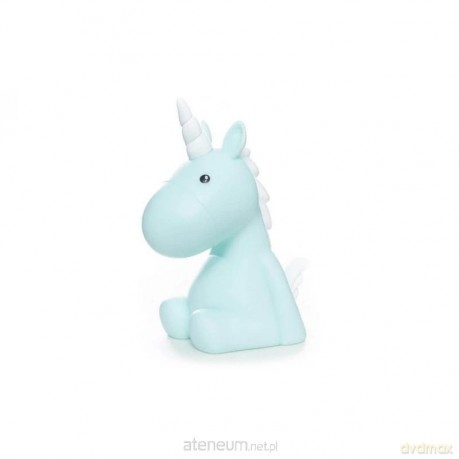 Lampka nocna jednorożec niebieski