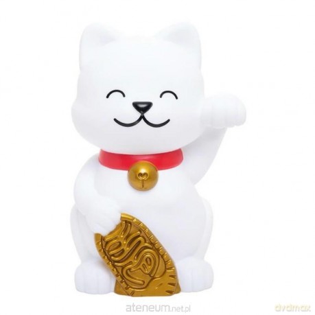 Lampka nocna kot maneki neko