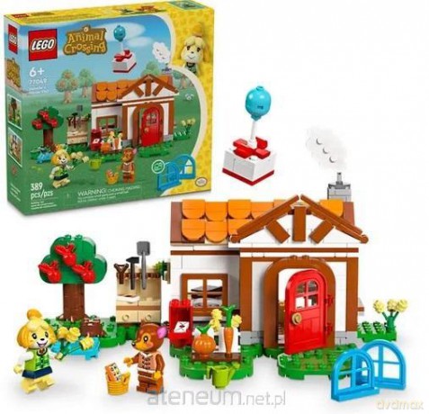 LEGO ANIMAL CROSSING 77049 (3szt) Odwiedziny Isab [KLOCKI]