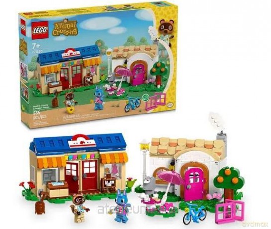 LEGO ANIMAL CROSSING 77050 (3szt) Nook's Cranny.. [KLOCKI]