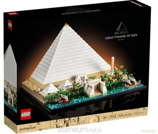 LEGO ARCHITECTURE 21058 (2szt) Piramida Cheopsa [KLOCKI]