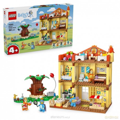 LEGO BLUEY 11203 (3szt) Dom rodzinny Blue [KLOCKI]