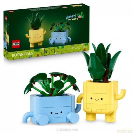 LEGO BOTANICALS 10349 (4szt) Wesołe roślinki [KLOCKI]