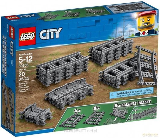 LEGO CITY 60205 (6szt) Tory [KLOCKI]