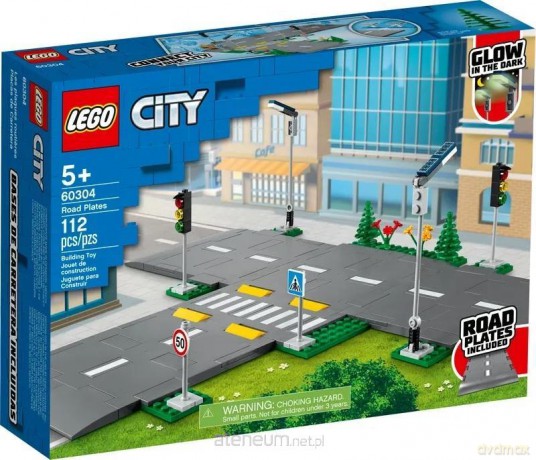 LEGO CITY 60304 (6szt) Płyty drogowe [KLOCKI]
