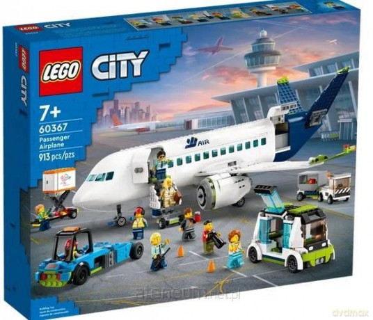LEGO CITY 60367 (3szt) Samolot pasażerski [KLOCKI]