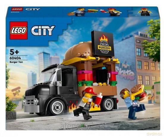 LEGO CITY 60404 (6szt) Ciężarówka z burgerami [KLOCKI]