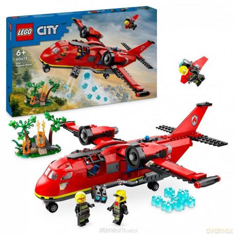 LEGO CITY 60413 (3szt) Strażacki samolot ratunkow [KLOCKI]