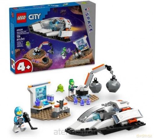 LEGO CITY 60429 (8szt) Statek kosmiczny i odkryw. [KLOCKI]