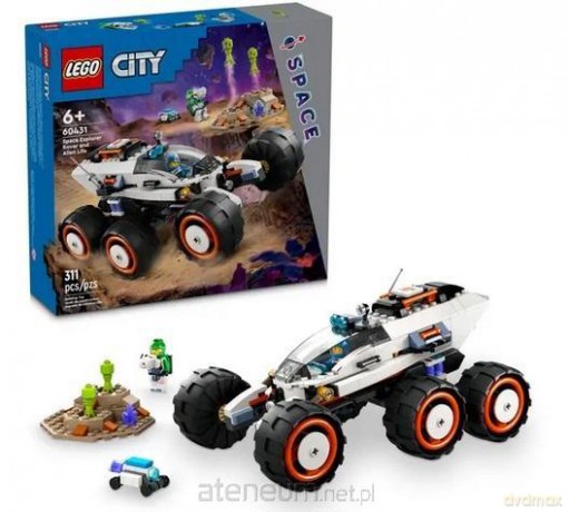 LEGO CITY 60431 (3szt) Kosmiczny łazik i badanie [KLOCKI]