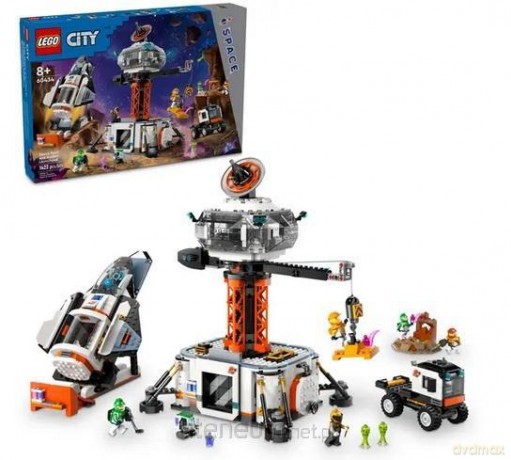 LEGO CITY 60434 (3szt) Stacja kosmiczna i stanow. [KLOCKI]