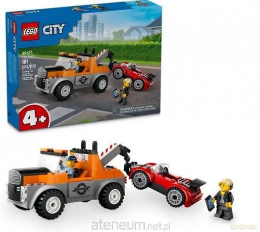 LEGO CITY 60435 (6szt) Samochód pomocy drogowej [KLOCKI]