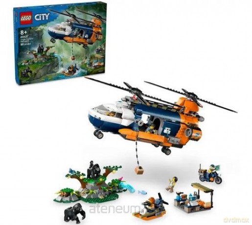 LEGO CITY 60437 (4szt) Helikopter badaczy dżungli [KLOCKI]