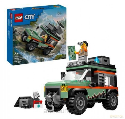 LEGO CITY 60447 (6szt) Górska ciężarówka terenowa [KLOCKI]