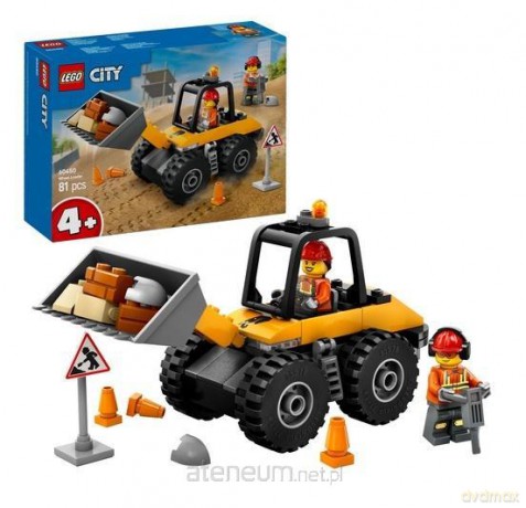 LEGO CITY 60450 (4szt) Żółta ładowarka kołowa [KLOCKI]