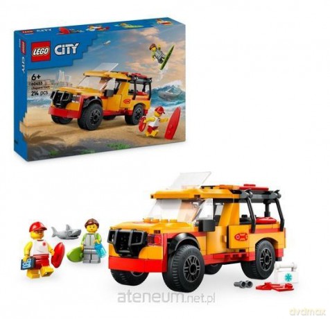 LEGO CITY 60453 (6szt) Furgonetka ratowników plaż [KLOCKI]