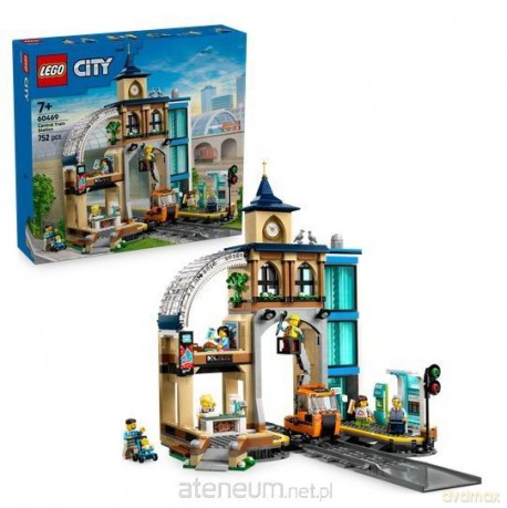 LEGO CITY 60469 (3szt) Centralny dworzec kolejowy [KLOCKI]