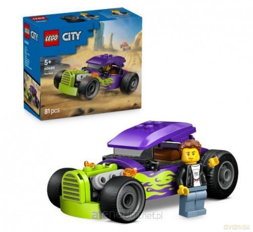 LEGO CITY 60485 (4szt) Hot Rod [KLOCKI]