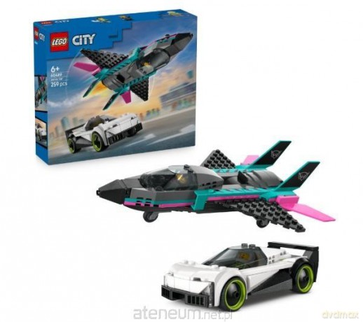 LEGO CITY 60489 (4szt) Odrzutowiec kontra... [KLOCKI]