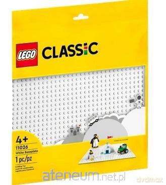 LEGO CLASSIC 11026 (12szt) Biała płytka konstruk [KLOCKI]