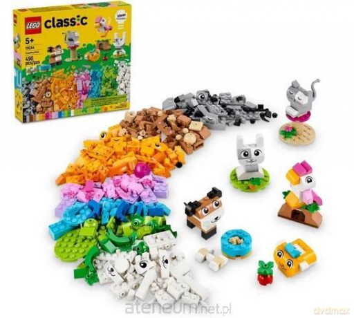 LEGO CLASSIC 11034 (4szt) Kreatywne zwierzątka [KLOCKI]