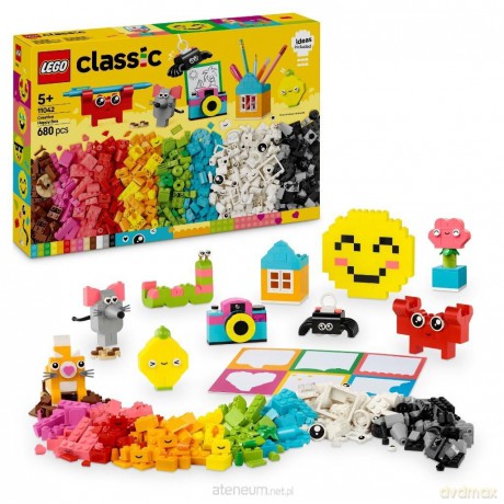 LEGO CLASSIC 11042 (3szt) Kreatywna skrzynka... [KLOCKI]