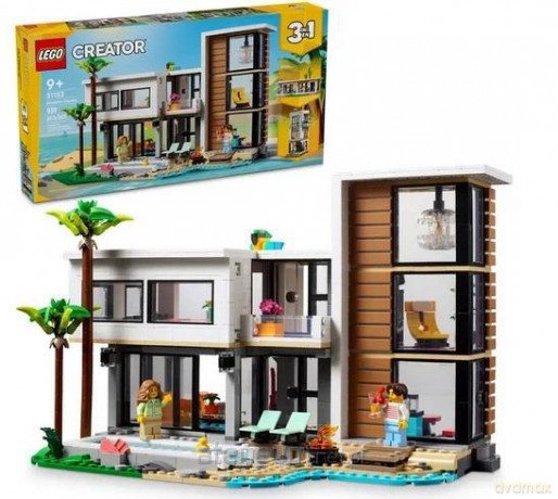LEGO CREATOR 31153 (3szt) Nowoczesny dom [KLOCKI]