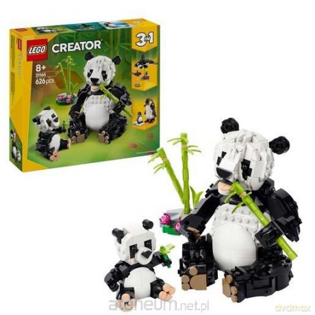 LEGO CREATOR 31165 (3szt) Dzikie zwierzęta pandy [KLOCKI]