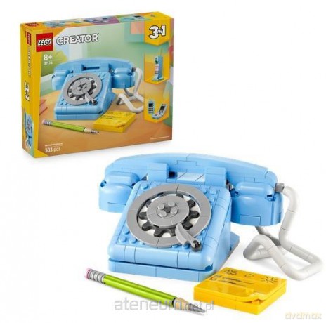 LEGO CREATOR 31174 (4szt) Telefon w stylu retro [KLOCKI]