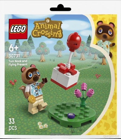 LEGO CROSSING 30731 Tom Nook i latający prezent [KLOCKI]