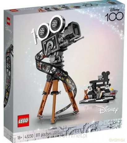 LEGO DISNEY 43230 (4szt) Kamera Walta Disneya [KLOCKI]