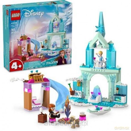 LEGO DISNEY 43238 (3szt) Lodowy zamek Elzy [KLOCKI]