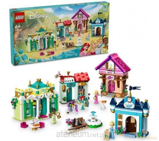 LEGO DISNEY 43246 (4szt) Przygoda księżniczki [KLOCKI]
