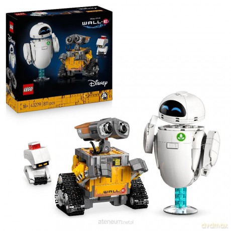 LEGO DISNEY PIXAR 43279 (4szt) Wall-e i Ewa [KLOCKI]
