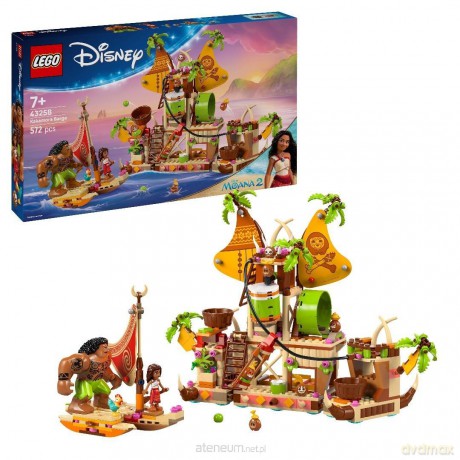 LEGO DISNEY PRINCESS 43258 (3szt) Barka Kakamorów [KLOCKI]