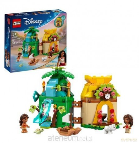 LEGO DISNEY PRINCESS 43260 (6szt) Zabawy Vaiany [KLOCKI]