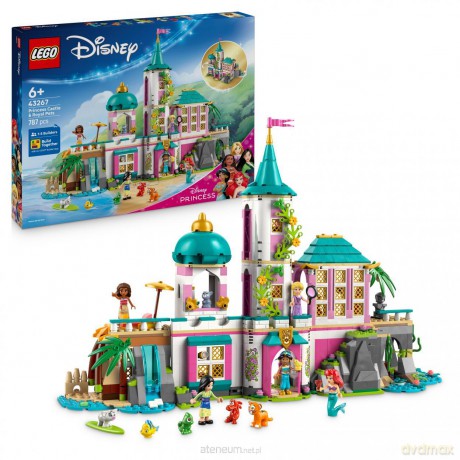 LEGO DISNEY PRINCESS 43267 (4szt) Zamek księżnicz [KLOCKI]