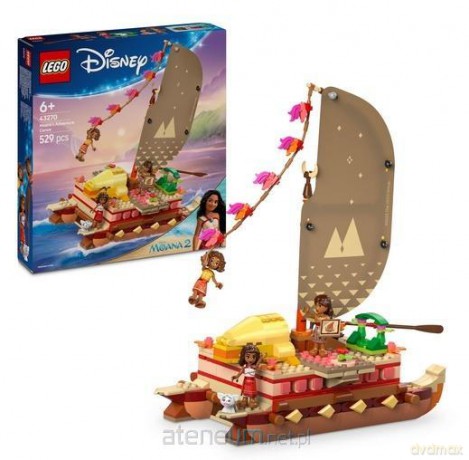 LEGO DISNEY PRINCESS 43270 (4szt) Przygoda Vaiany [KLOCKI]