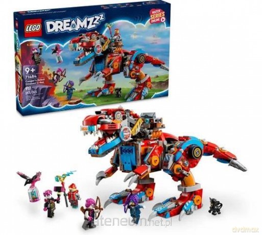 LEGO DREAMZZZ 71484 (3szt) Dinorobot Coopera C-Rex [KLOCKI]