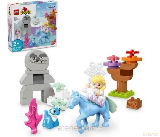 LEGO DUPLO 10418 (3szt) Elsa i Bruni w zaczar les [KLOCKI]