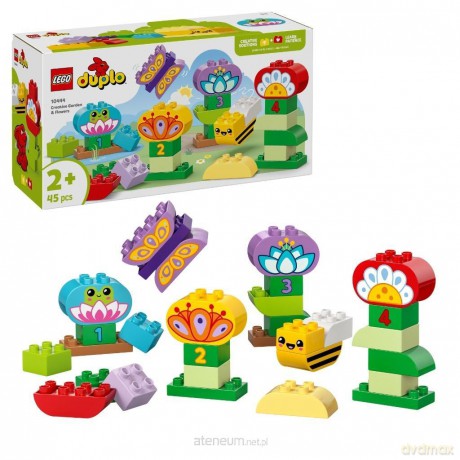 LEGO DUPLO 10444 (3szt) Kreatywny ogród i kwiaty [KLOCKI]