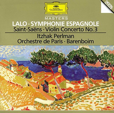 Masters Perlman,Barenboim,Orch.De Pars: Lalo:Symp.Espagnole,Saint-Saens:Viol.Con [CD]