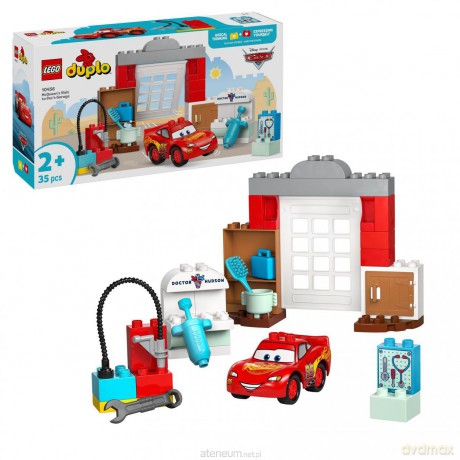 LEGO DUPLO 10456 (4szt) Wizyta McQueena w warszt [KLOCKI]