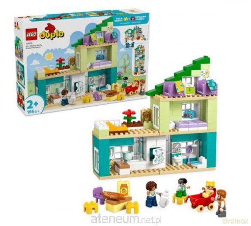 LEGO DUPLO 10470 (2szt) Nowoczesny dom rodzinny [KLOCKI]