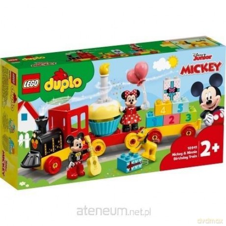 LEGO DUPLO 10941 (4szt) Urodzinowy pociąg myszek. [KLOCKI]