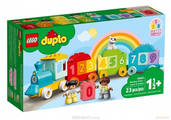 LEGO DUPLO 10954 (4szt) Pociąg z cyferkami nauka. [KLOCKI]